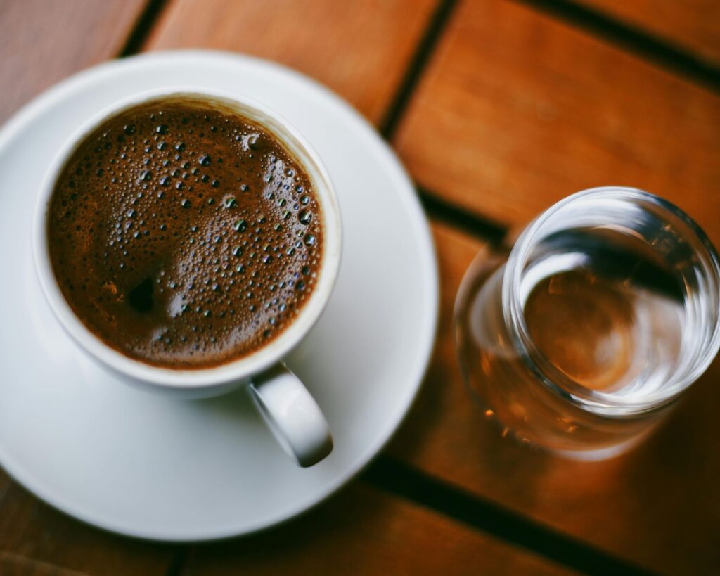Authentic Turkish Coffee in İstanbul Cafe