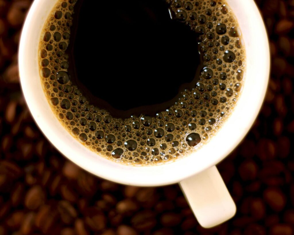 Black Coffee in a Cup